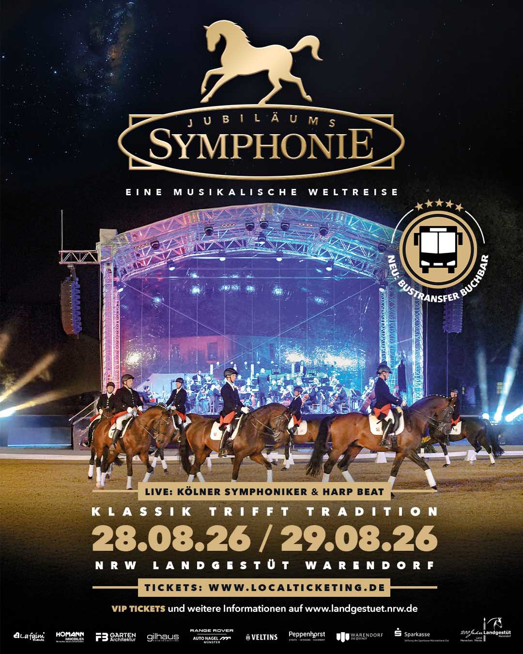 NRW Landgestüt Warendorf - Jubiläums Symphonie NRW Landgestüt Warendorf - Jubiläums Symphonie
