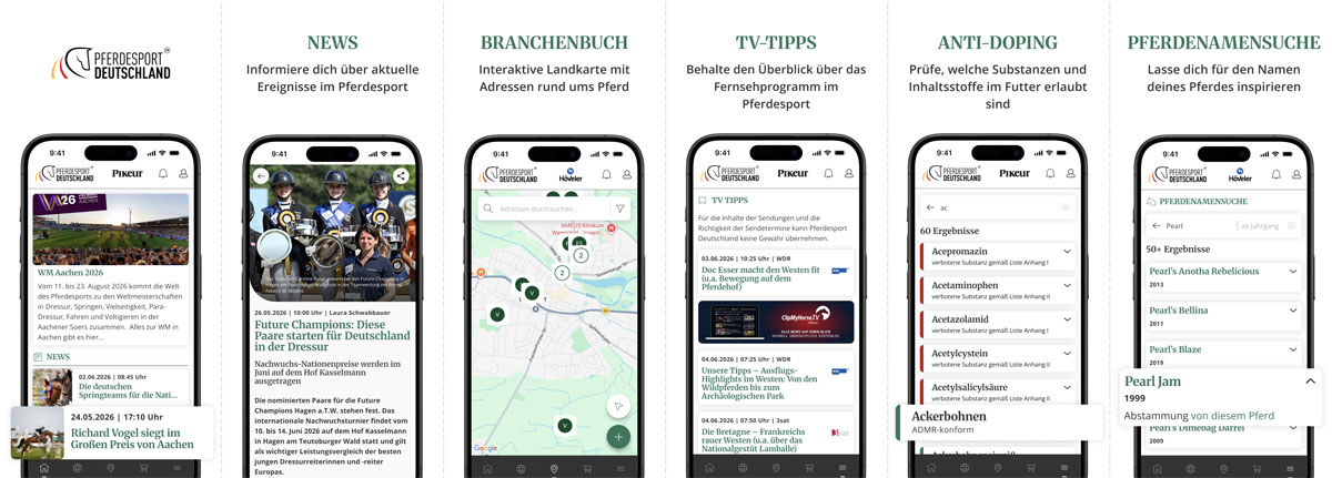 Pferdesport Deutschland App